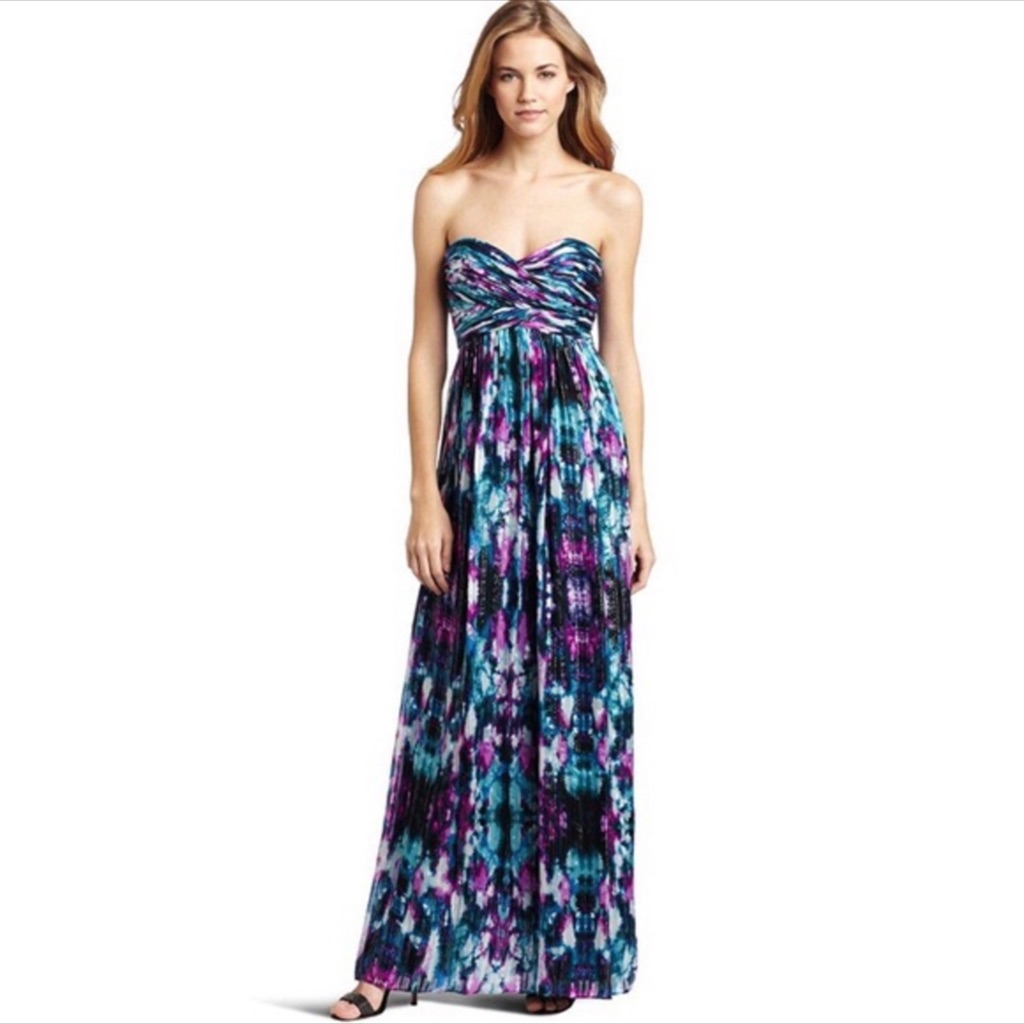 Laundry Shelli Strapless Maxi Dress